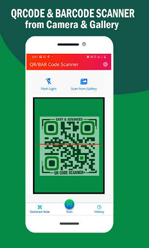 Run android online APK QR Code Scanner+  [QR/Bar Code Reader & Generator] from MyAndroid or emulate QR Code Scanner+  [QR/Bar Code Reader & Generator] using MyAndroid